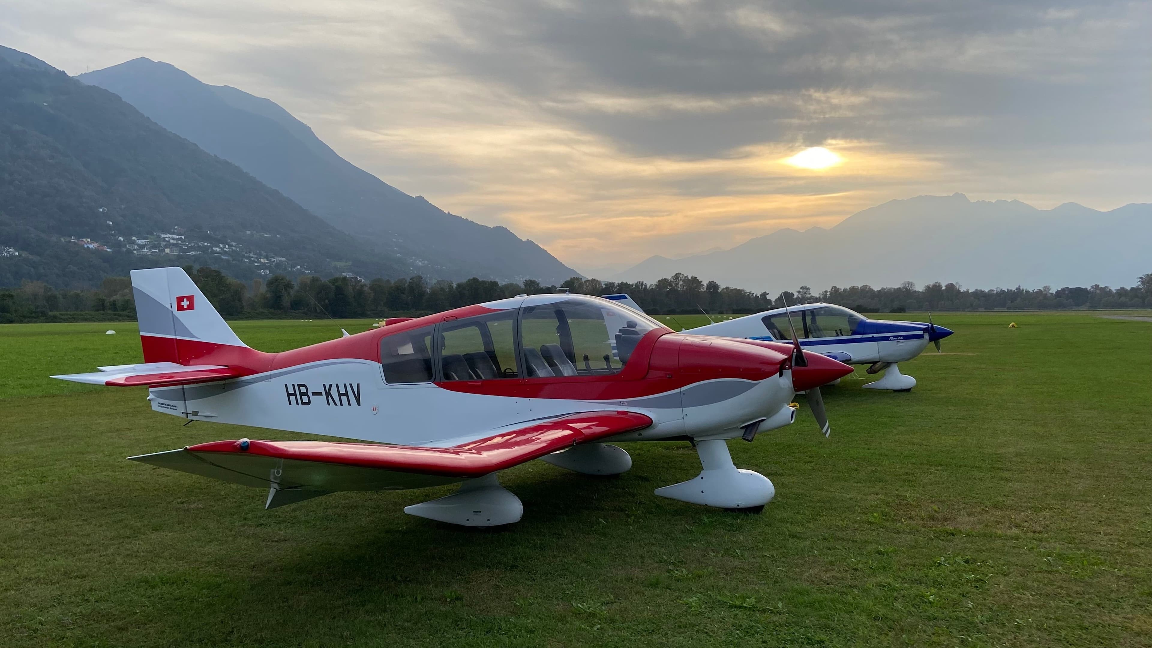GVM Sion aircraft, managed with the Aviator reservation platform